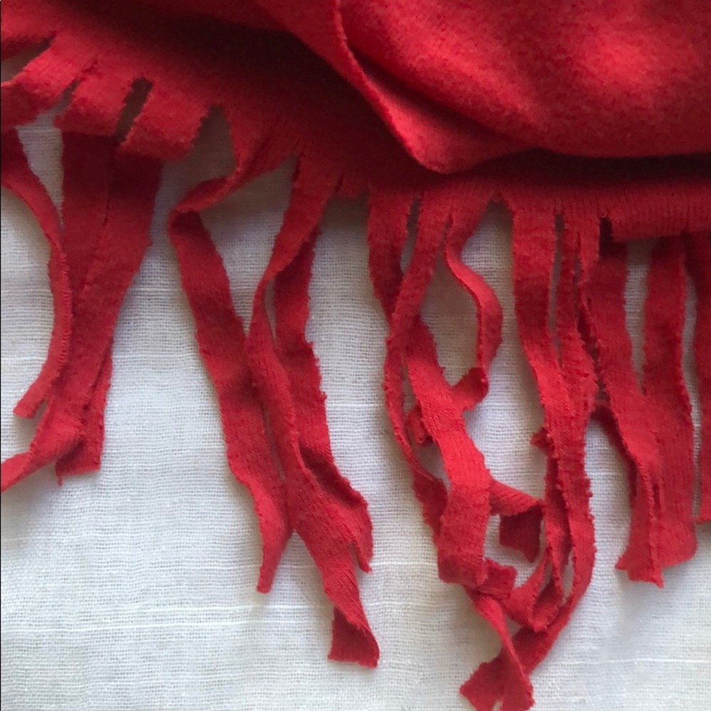 Homemade Fringe Scarf